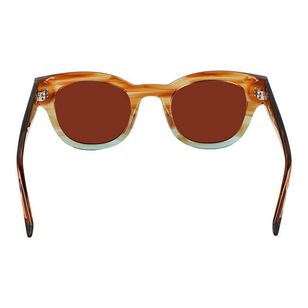 Dragon Jett Sunglasses Copper Ion, Brown & Turquoise  One Size Fits Most