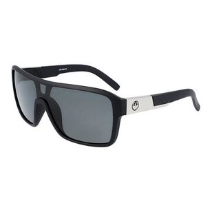 Dragon Remix Sunglasses With Polarised Lenses Smoke Ion & Matte Black One Size Fits Most