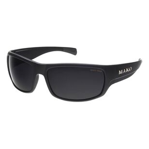 Mako Escape Sunglasses - Matte Black / Grey Polarised Lenses Grey & Matte Black One Size Fits Most