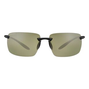 Serengeti Silio Sunglasses With Polarised Lenses 555 & Gloss Black One Size Fits Most