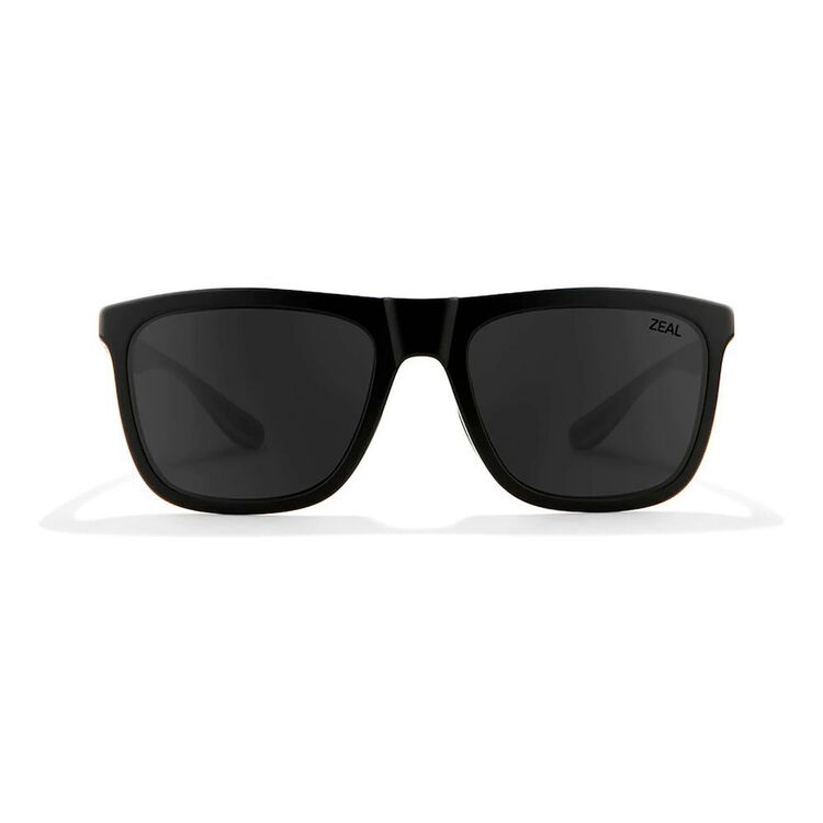 Zeal Boone Sunglasses - Matte Black / Dark Grey Polarised Lenses