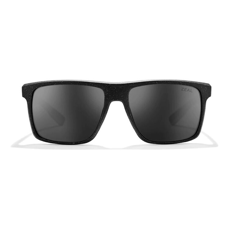 Zeal Divide Sunglasses - Black Grain / Dark Grey Polarised Lenses