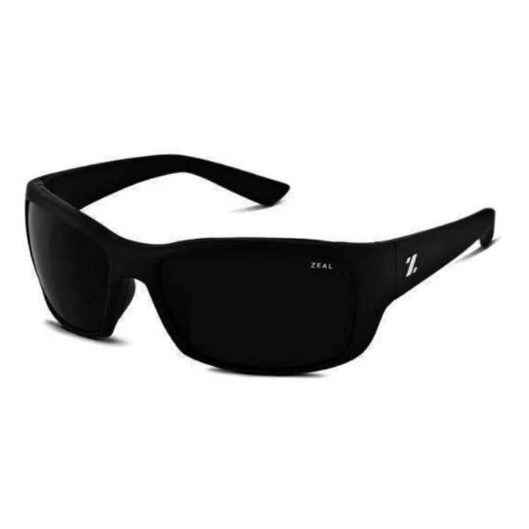 Zeal Tracker Sunglasses - Tactical Black / Dark Grey Polarised Lenses Dark Grey / Copper One Size Fits Most
