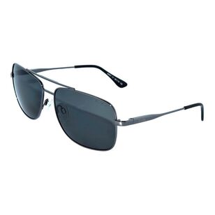 Zenith Ahoy Sunglasses - Dark Gunmetal / Smoke Polarised Lenses Smoke & Gunmetal One Size Fits Most
