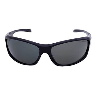 Zenith Flint Sunglasses - Black / Smoke Polarised Lenses Smoke & Black One Size Fits Most