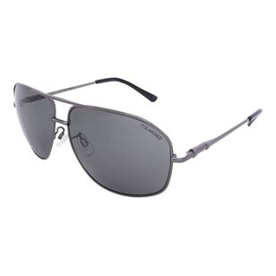Zenith Fuel Cell Sunglasses with Polarised Lenses Smoke & Gunmetal One Size Fits Most