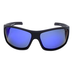 Zenith Mataranka Sunglasses with Revo Polarised Lenses Blue & Matte Black One Size Fits Most