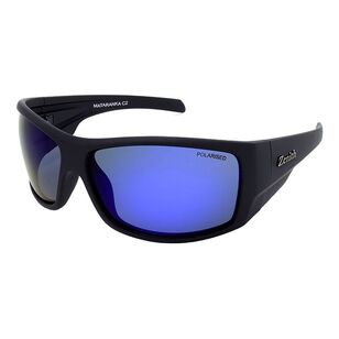Zenith Mataranka Sunglasses with Revo Polarised Lenses Blue & Matte Black One Size Fits Most