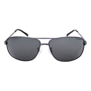 Zenith Refuel Sunglasses with Polarised Lenses Smoke & Gunmetal One Size Fits Most