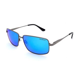 Zenith Spinnaker Sunglasses with Revo Polarised Lenses Blue, White & Brown One Size Fits Most