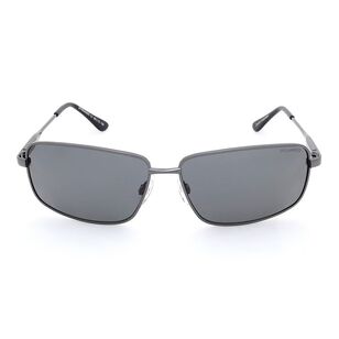 Zenith Spinnaker Sunglasses with Revo Polarised Lenses Smoke & Gunmetal One Size Fits Most