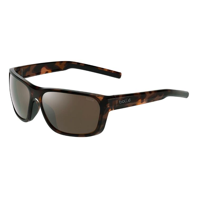 Bolle Strix Sunglasses - Matte Tortoise / Brown Gun Polarised Lenses Brown Gun & Matte Tortoise One Size Fits Most
