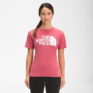 The North Face Women's Half Dome Cotton Short Sleeve Tee Slate Rose Small