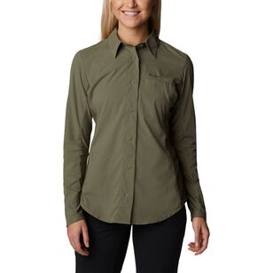 Columbia Women's Claudia Ridge Long Sleeve Shirt 397 - Stone Green