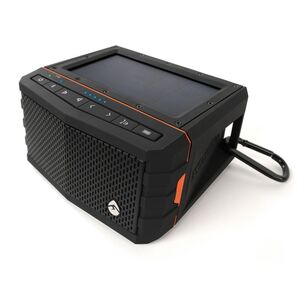 ECOXGEAR Sol Jam Solar Charging Portable Speaker Black