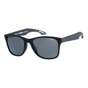 O'Neill ONS Shore 2.0 Sunglasses with Polarised Lenses Matte Black 127 & Smoke