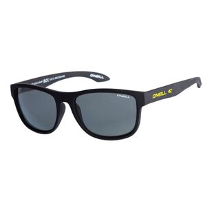 O'Neill ONS Coast 2.0 Sunglasses with Polarised Lenses Matte Black & Smoke