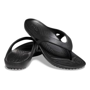 Crocs Women's Kadee II Flip Thongs Black