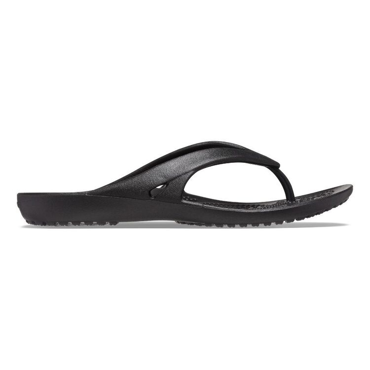 Crocs Women's Kadee II Flip Thongs Black 6