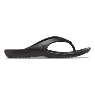 Crocs Women's Kadee II Flip Thongs Black