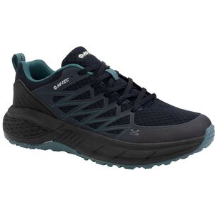 Hi-Tec Men's Trail Lite Waterproof Low Hiking Shoes Sky Captain, Spruce & Cool Grey