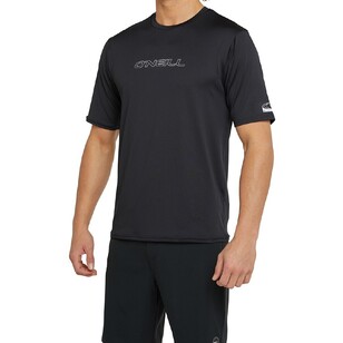 O'Neill Men's Basic Short Sleeve Sun Shirt Black Large