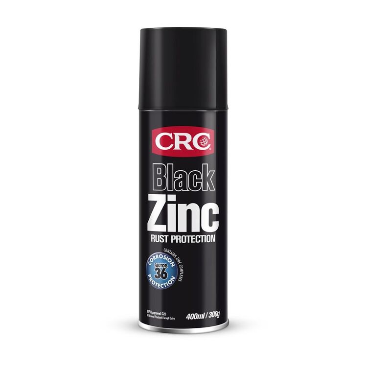CRC Black Zinc Aerosol Can