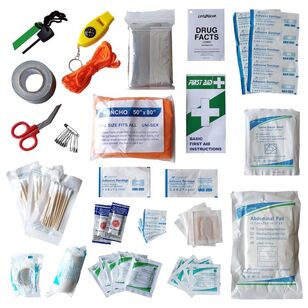 Life+Gear First Aid & Survival Quick Grab 88 Piece Kit