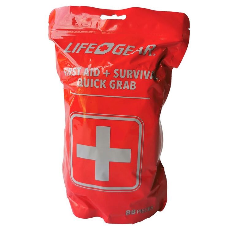 Life+Gear First Aid Quick Grab Kit 88 Pack