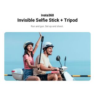 Insta360 2-in-1 Invisible Selfie Stick & Tripod Black