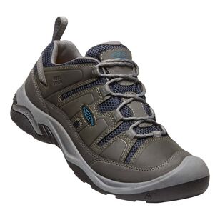 Keen Men's Circadia Vent Low Hiking Shoes Steel Grey & Legion Blue