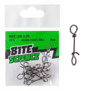 Bite Science Quick Lure Clips Pack Black
