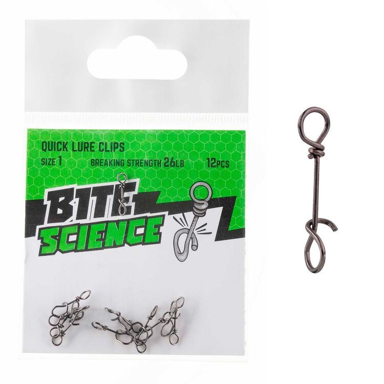 Bite Science Quick Lure Clips Pack