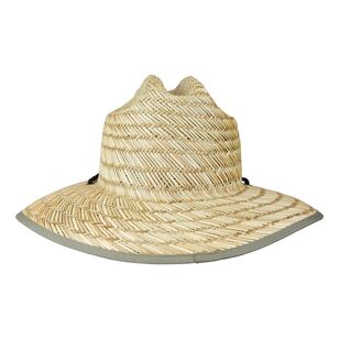 G.Loomis Sunseeker Leather Patch Straw Hat Straw Leather Patch Olive