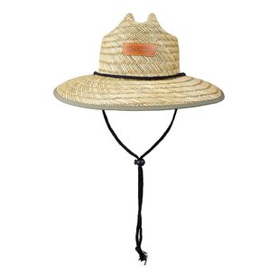 G.Loomis Sunseeker Leather Patch Straw Hat Straw Leather Patch Olive