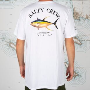 Salty Crew Ahi Mount White Short Sleeve Tee White