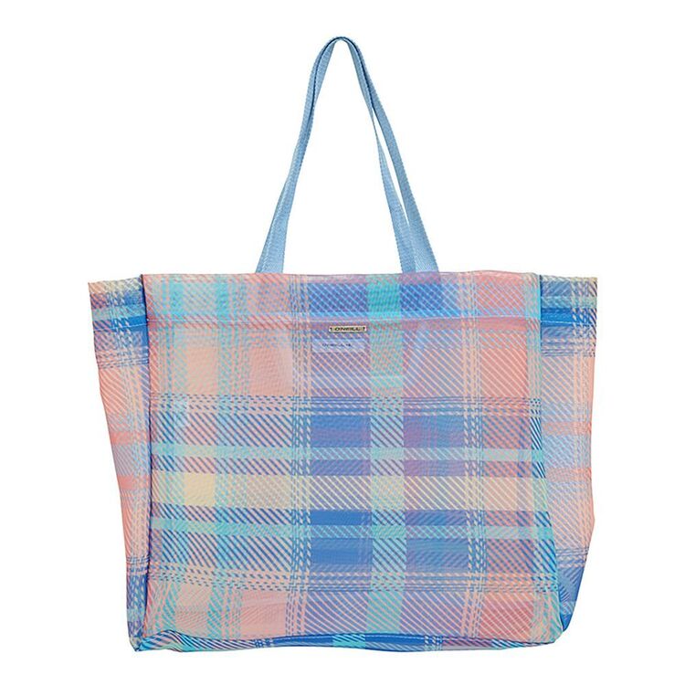 O'Neill Women's Loren Beach Bag Blue Check One Size