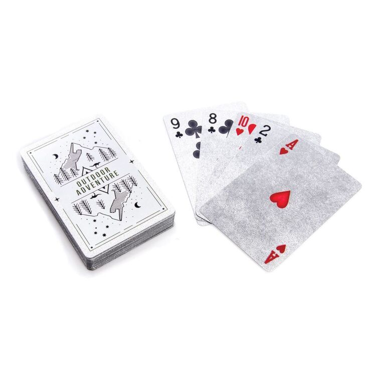 Maverick Waterproof Playing Cards Grey