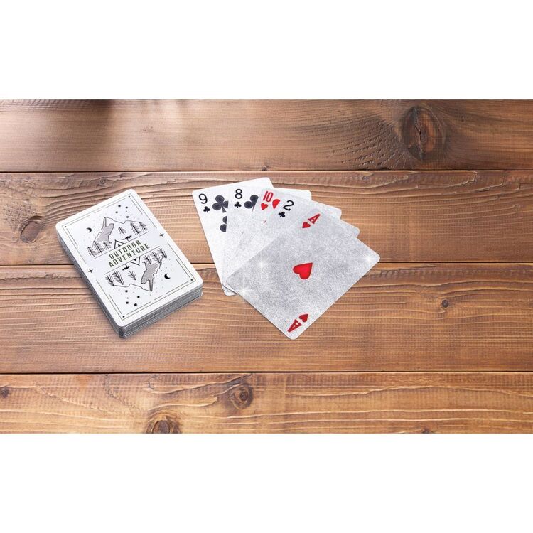 Maverick Waterproof Playing Cards Grey
