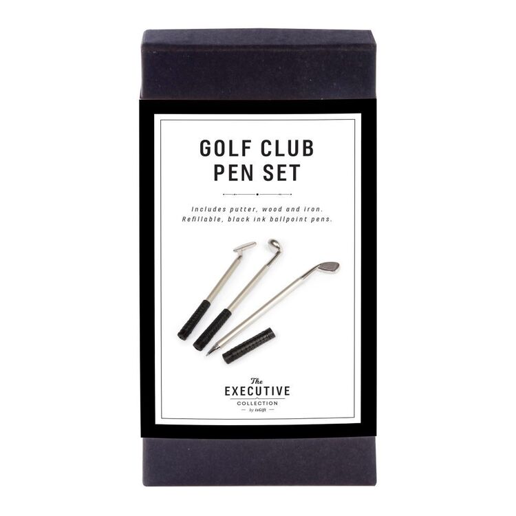 Is Gift Golf Club Pen Set Grey