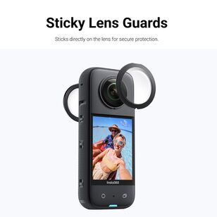 Insta360 ONE X3 360 Action Camera Sticky Lens Guards Clear