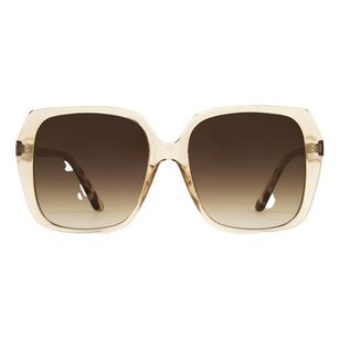 Carve Ebony Sunglasses Gloss Trans Tea & Brown Gradient One Size Fits Most