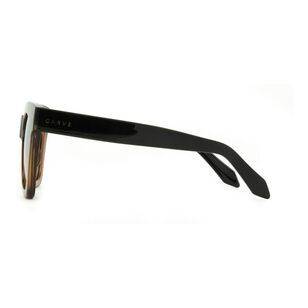 Carve Elba Sunglasses Black, Milky Tort & Brown Polarised One Size Fits Most
