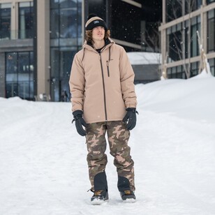 Chute Men's Back Tracker Snow Jacket Natural