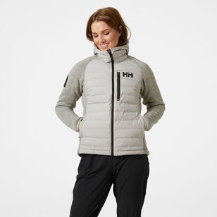 Helly Hansen Women's Arctic Ocean Hybrid Insulated Jacket Mellow Grey
