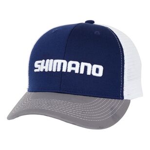 Shimano Trifecta Corporate Cap Navy, Grey & White