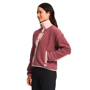 The North Face Women's Cragmont Fleece Jacket Wild Ginger & Evening Sand Pink