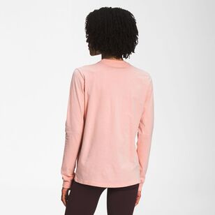 The North Face Women's Long Sleeve Half Dome Tee Evening Sand Pink