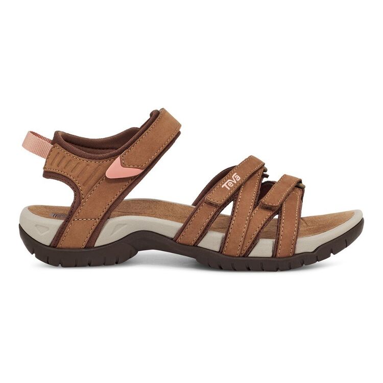 Teva Women's Tirra Leather Sandals Honey Brown