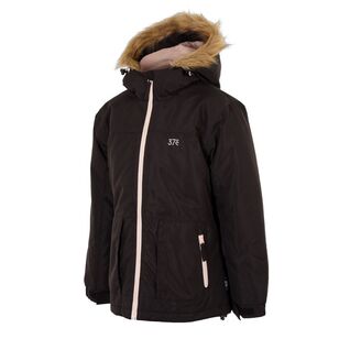 37 Degrees South Youth Mimi Snow Jacket Black & Pink Clay